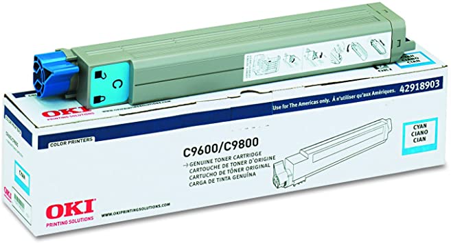 Oki C9600 (42918903) Mavi Orjinal Toner