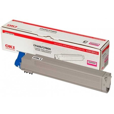 Oki C9600 - (42918962) Kırmızı Orjinal Toner Oki C9600 - (42918962) Kırmızı Orjinal Toner