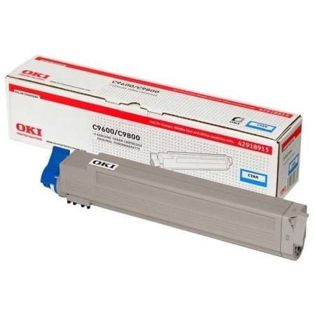 Oki C9600 - (42918963) Mavi Orjinal Toner Oki C9600 - (42918963) Mavi Orjinal Toner