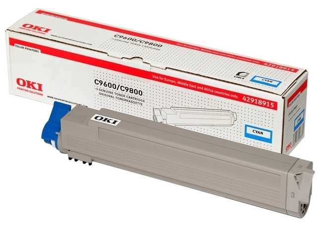 Oki C9600 - (42918963) Mavi Orjinal Toner