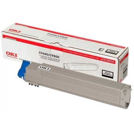 Oki C9600 - (42918964) Siyah Orjinal Toner Oki C9600 - (42918964) Siyah Orjinal Toner