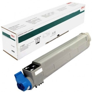 Oki C9655 - (43837136) Siyah Orjinal Toner