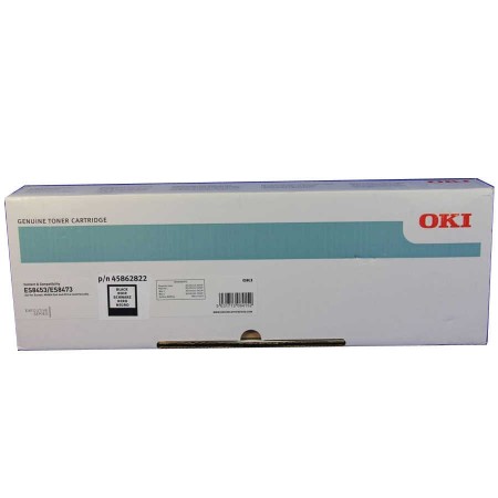 Oki ES8453 (45862822) Siyah Orjinal Toner Oki ES8453 (45862822) Siyah Orjinal Toner