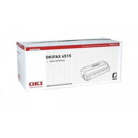 Oki Fax 4515 (09004245) Siyah Orjinal Toner Oki Fax 4515 (09004245) Siyah Orjinal Toner