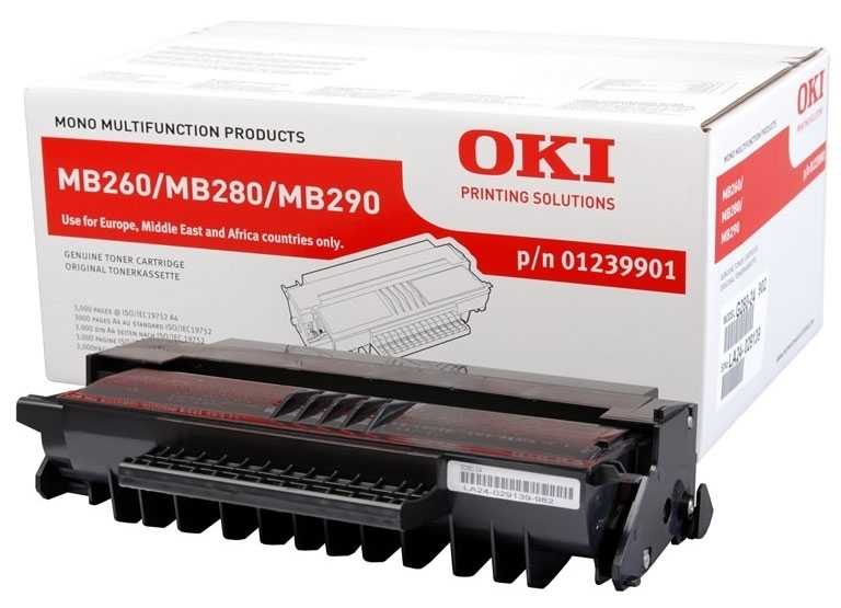 Oki MB260 - (01239901) Orjinal Toner