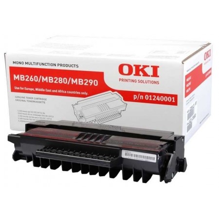 Oki MB260-01240001 Orjinal Toner Yüksek Kapasiteli Oki MB260-01240001 Orjinal Toner Yüksek Kapasiteli