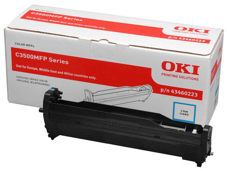 Oki MC350 (43460223) Mavi Orjinal Drum Ünitesi