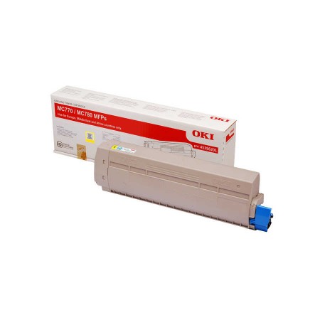 Oki MC770-45396201 Sarı Orjinal Toner Yüksek Kapasiteli Oki MC770-45396201 Sarı Orjinal Toner Yüksek Kapasiteli