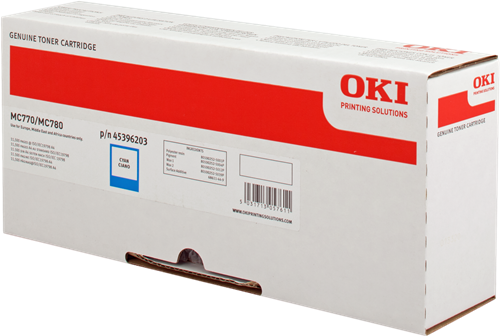 Oki MC770 - (45396203) Mavi Orjinal Toner Yüksek Kapasiteli