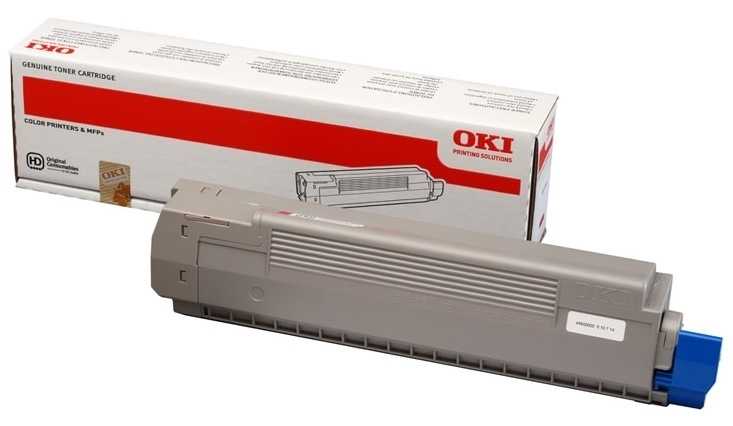 Oki MC851 - (44059170) Kırmızı Orjinal Toner
