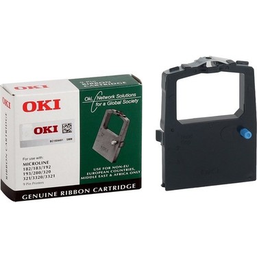 Oki ML-182  3320 (01108002) Siyah Orjinal Şerit