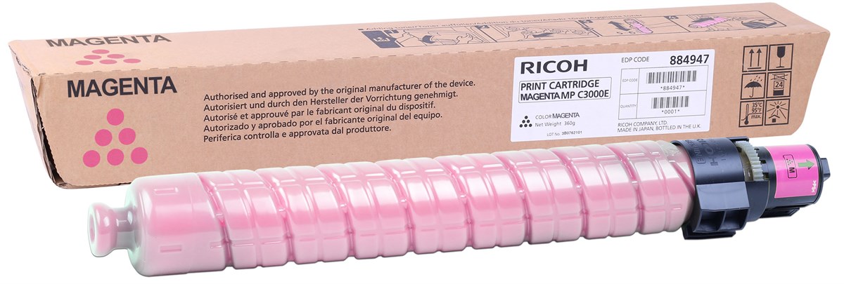 Ricoh MP-C 2500-3000-2000 Orjinal Kırmızı Toner