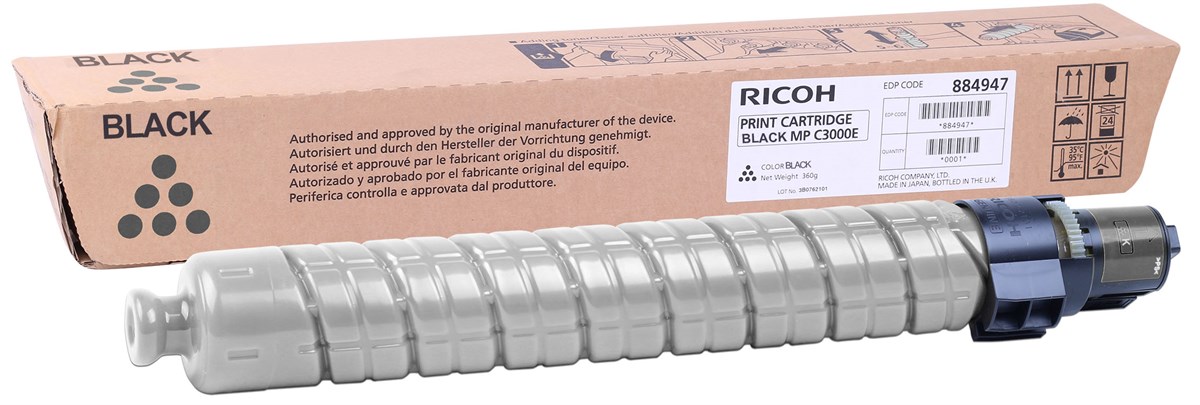 Ricoh MP-C 2500-3000-2000 Orjinal Siyah Toner