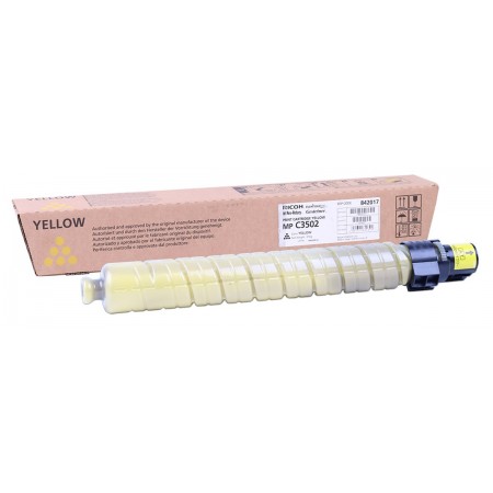 Ricoh MP-C 3502 Orjinal Sarı Toner Ricoh MP-C 3502 Orjinal Sarı Toner