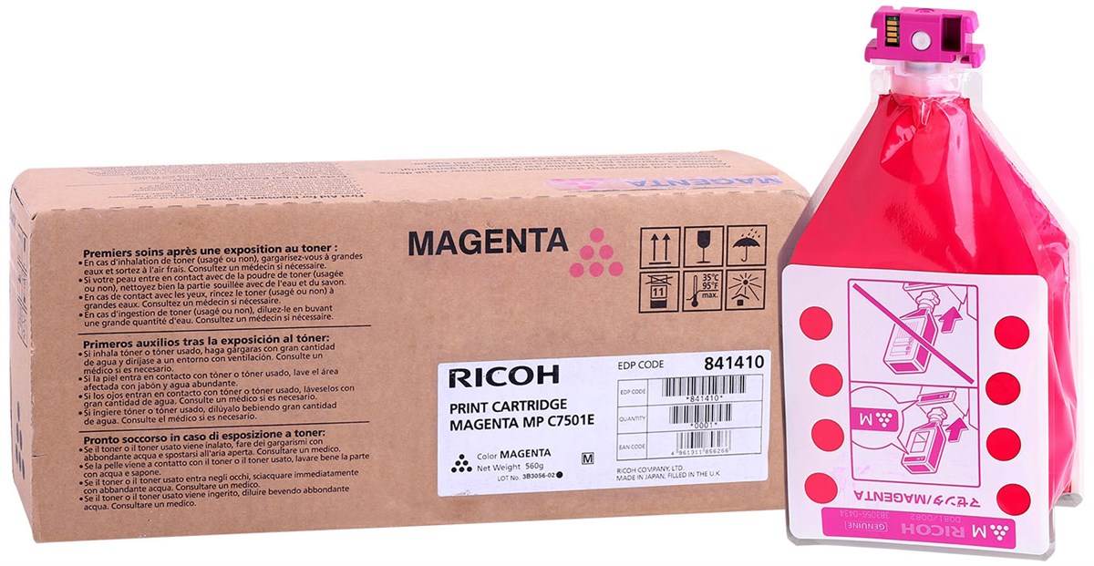 Ricoh MP-C 7501 Orjinal Kırmızı Toner