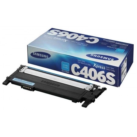 Samsung CLT-C406S Mavi Orjinal Toner Samsung CLT-C406S Mavi Orjinal Toner