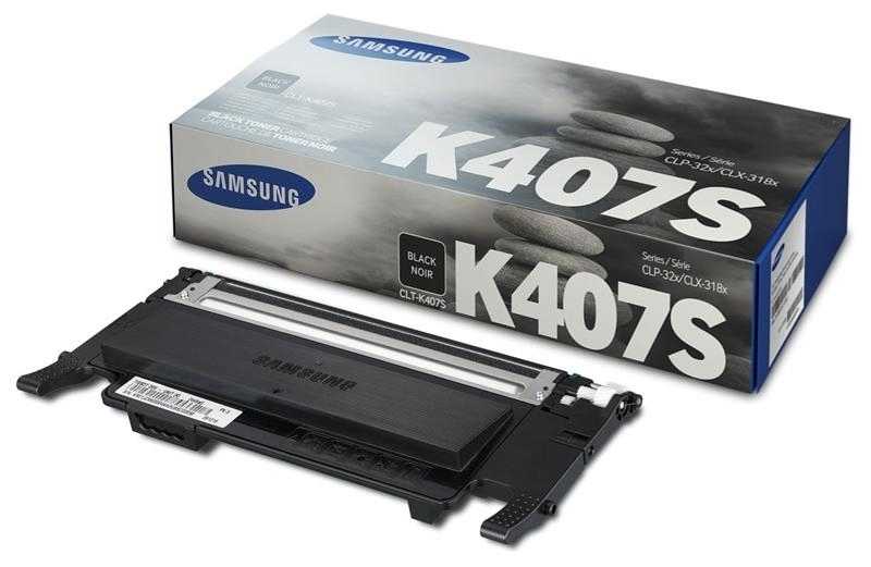Samsung CLT-K407S Siyah Orjinal Toner