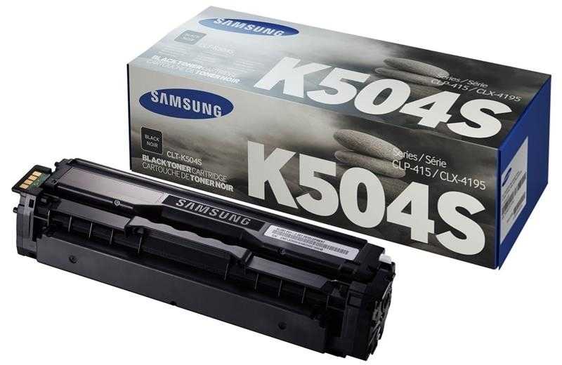 Samsung CLT-K504S Siyah Orjinal Toner