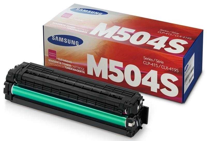Samsung CLT-M504S Kırmızı Orjinal Toner