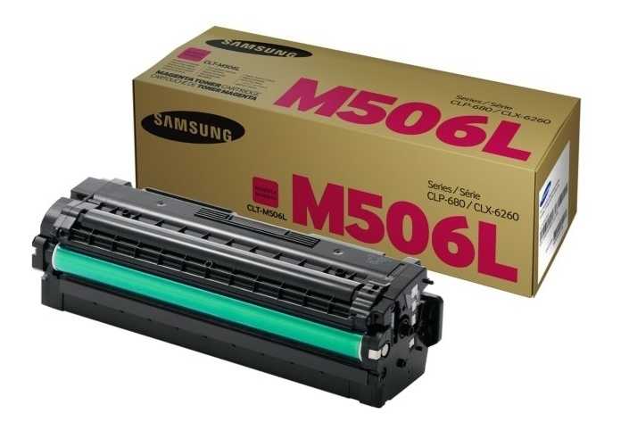 Samsung CLT-M506L Kırmızı Orjinal Toner