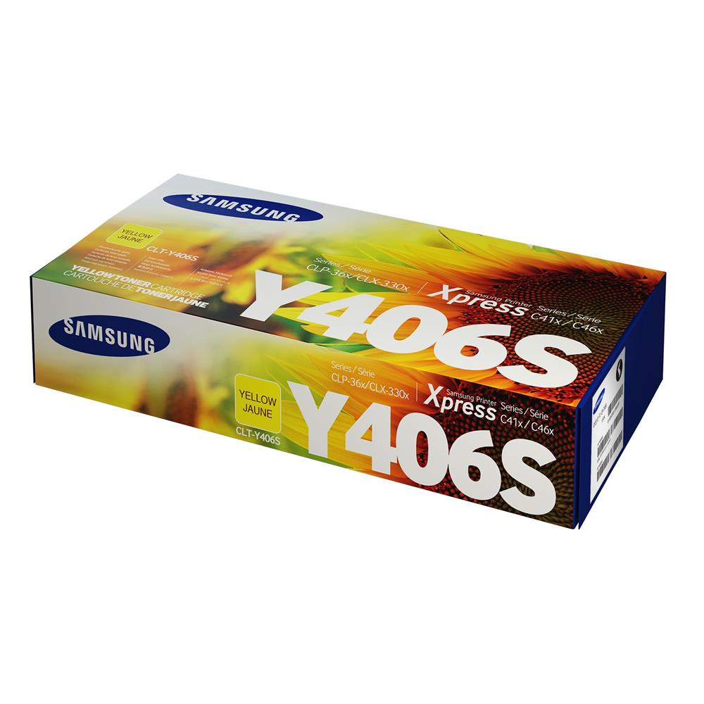 Samsung CLT-Y406S Sarı Orjinal Toner
