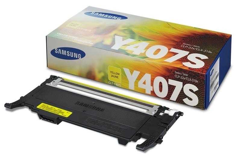 Samsung CLT-Y407S Sarı Orjinal Toner