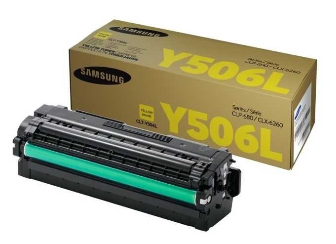 Samsung CLT-Y506L Sarı Orjinal Toner