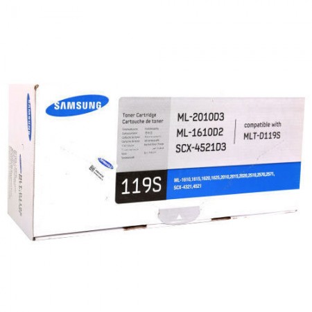 Samsung MLT-D119S Kutusu Hasarlı Siyah Orjinal Toner Samsung MLT-D119S Kutusu Hasarlı Siyah Orjinal Toner