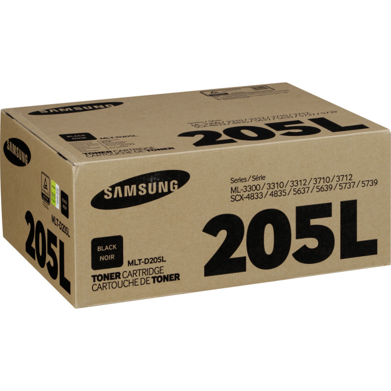 Samsung MLT-D205L Kutusu Hasarlı Siyah Orjinal Toner