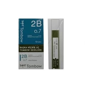 Tombow 0.7 mm 2B Klasik Kalem Ucu 12'li Paket