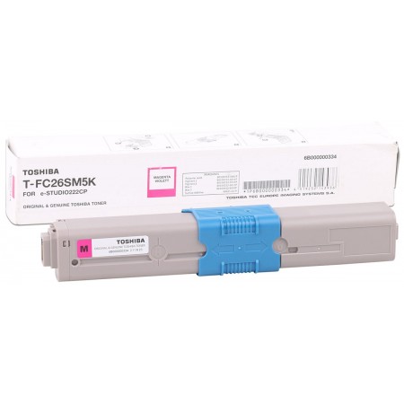 Toshiba T-FC26EM Orjinal Kırmızı Toner 5K Toshiba T-FC26EM Orjinal Kırmızı Toner 5K