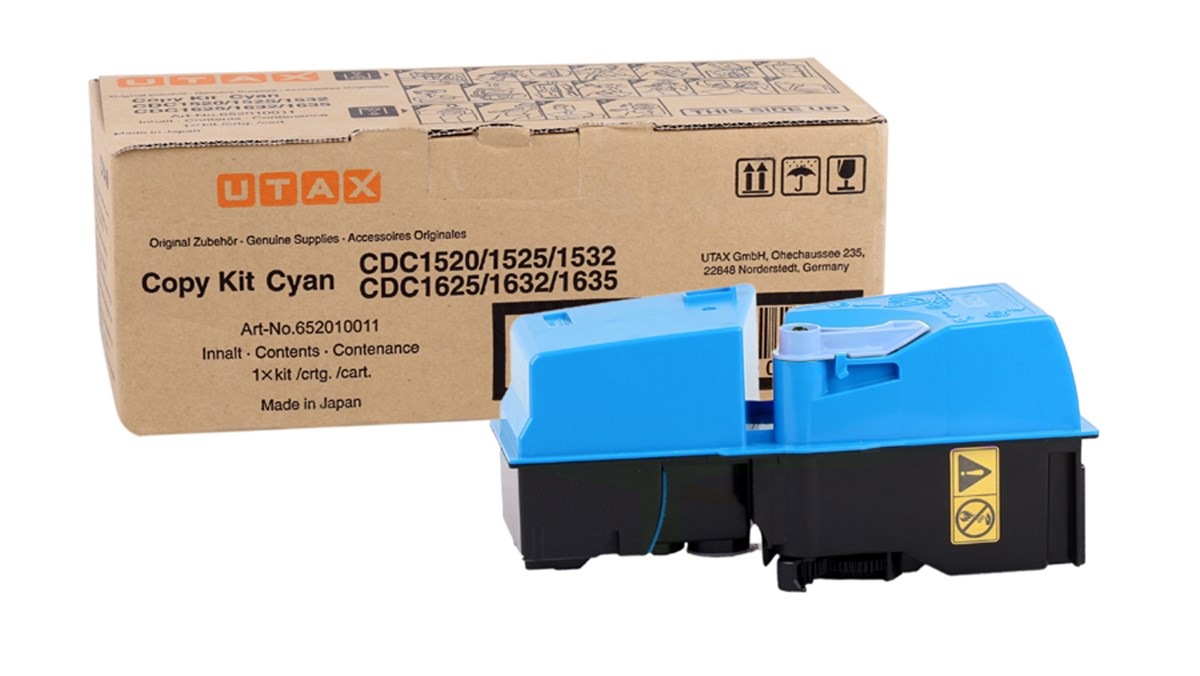 Utax CDC-1520-1526-1532 / Triumph Adler DCC-2525-2520 Orjinal Mavi Toner