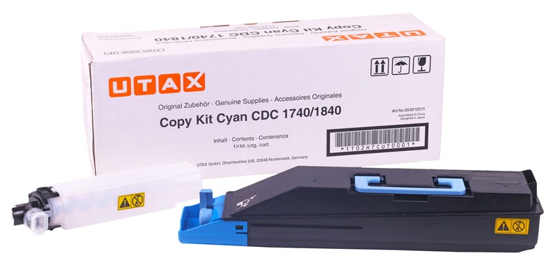 Utax CDC-1740 Orjinal Mavi Toner CDC 1840-1850 DCC 2740-2840