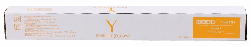 Utax CK-8511 Orjinal Sarı Toner 2506ci