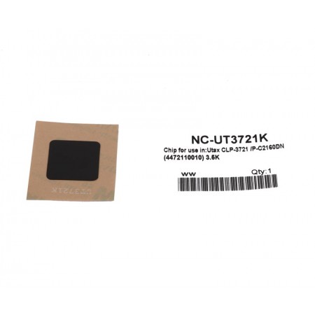 Utax P-C2160 Siyah Toner Chip CLP3721-CLP4721 DC6526-6626 CD5526 Utax P-C2160 Siyah Toner Chip CLP3721-CLP4721 DC6526-6626 CD5526
