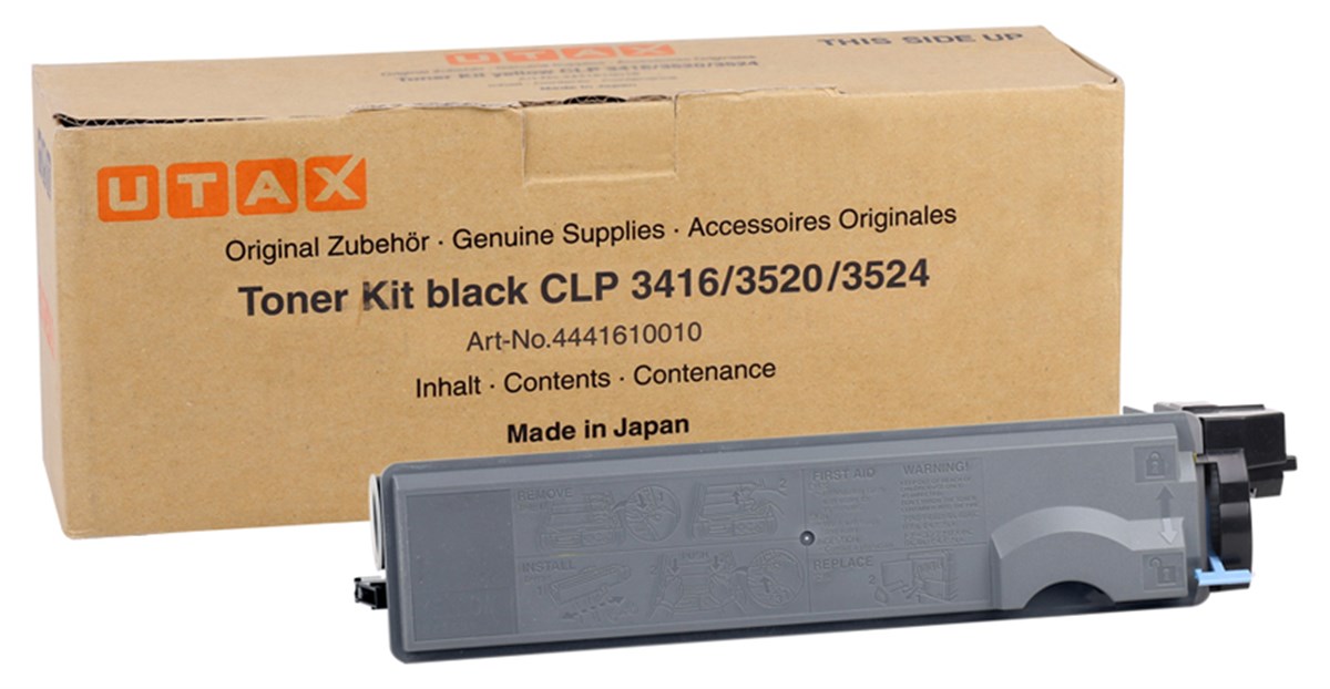 Utax TK-512K Orjinal Siyah Toner CLP-3416-3520-3524
