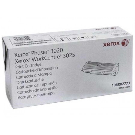 Xerox 3020 (106R02773) Siyah Orjinal Toner Xerox 3020 (106R02773) Siyah Orjinal Toner