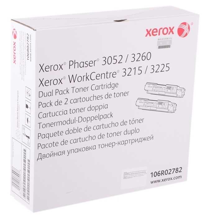 Xerox 3052 (106R02782) Siyah Orjinal Multi Paket Toner 