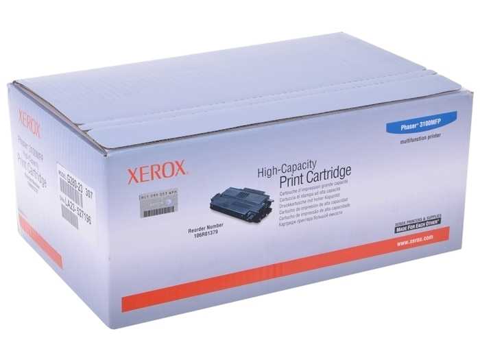 Xerox 3100 (106R01379) Siyah Orjinal Toner 