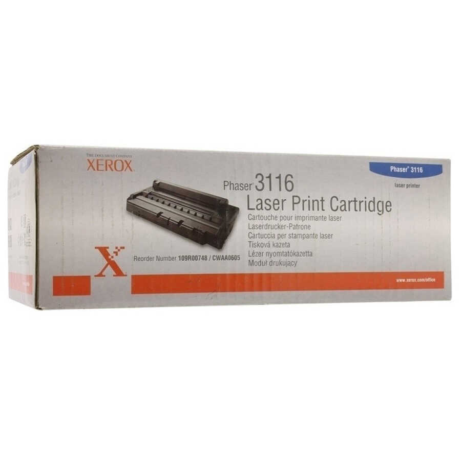 Xerox 3116 109R00748 Siyah Orjinal Toner 