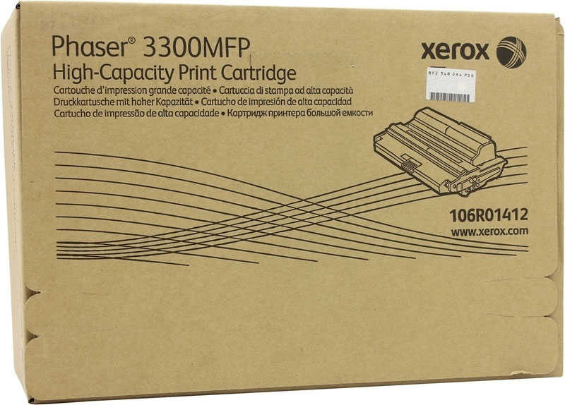 Xerox 3300 (106R01412) Siyah Orjinal Toner 