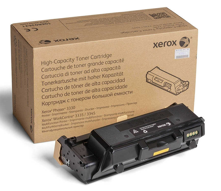 Xerox 3330-3335-3345 (106R03621) W.Center Siyah Orjinal Toner Yüksek Kapasiteli