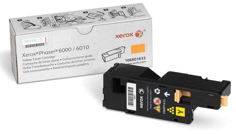 Xerox 6000 (106R01633) Sarı Orjinal Toner