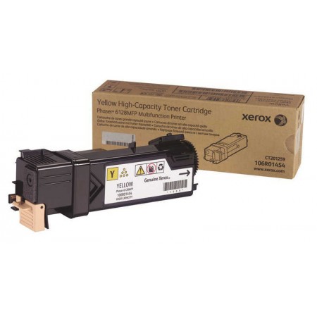 Xerox 6128 (106R01458) Sarı Orjinal Toner Xerox 6128 (106R01458) Sarı Orjinal Toner