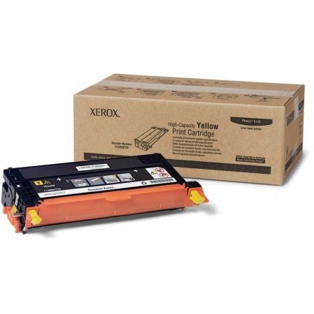 Xerox 6180 (113R00725) Sarı Orjinal Toner Xerox 6180 (113R00725) Sarı Orjinal Toner
