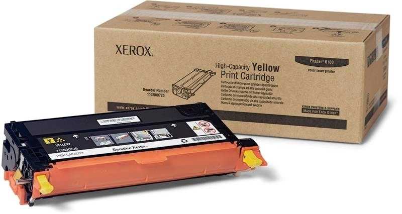 Xerox 6180 (113R00725) Sarı Orjinal Toner 