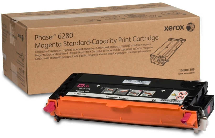 Xerox 6280 (106R01389) Kırmızı Orjinal Toner