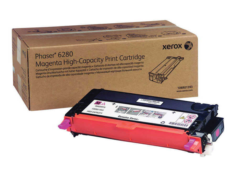 Xerox 6280 (106R01401) Kırmızı Orjinal Toner 