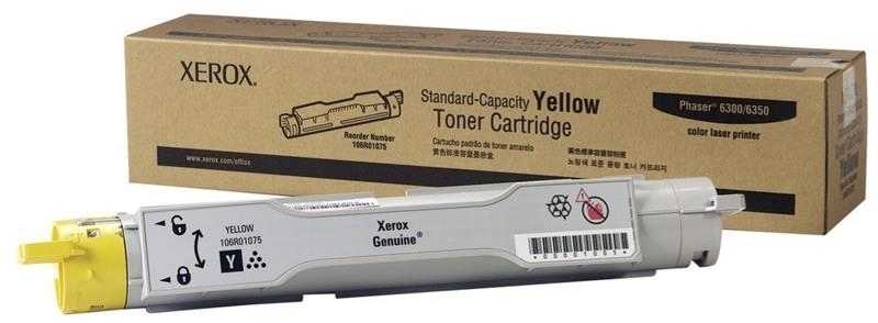 Xerox 6300 (106R01075) Sarı Orjinal Toner