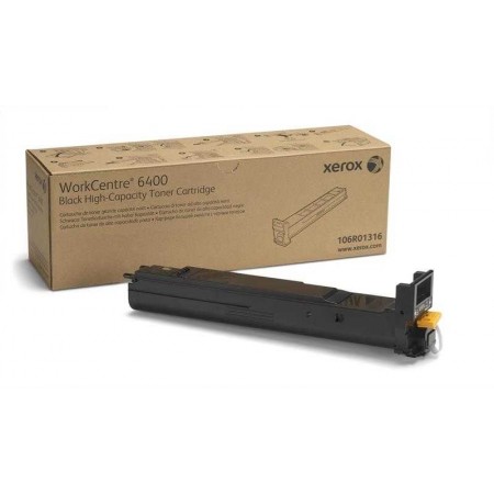 Xerox 6400 (106R01316) Siyah Orjinal Toner Xerox 6400 (106R01316) Siyah Orjinal Toner